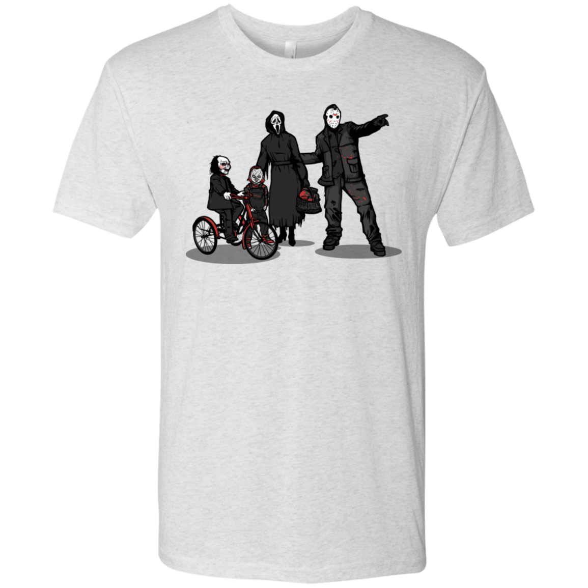 T-Shirts Heather White / S Family Values Men's Triblend T-Shirt