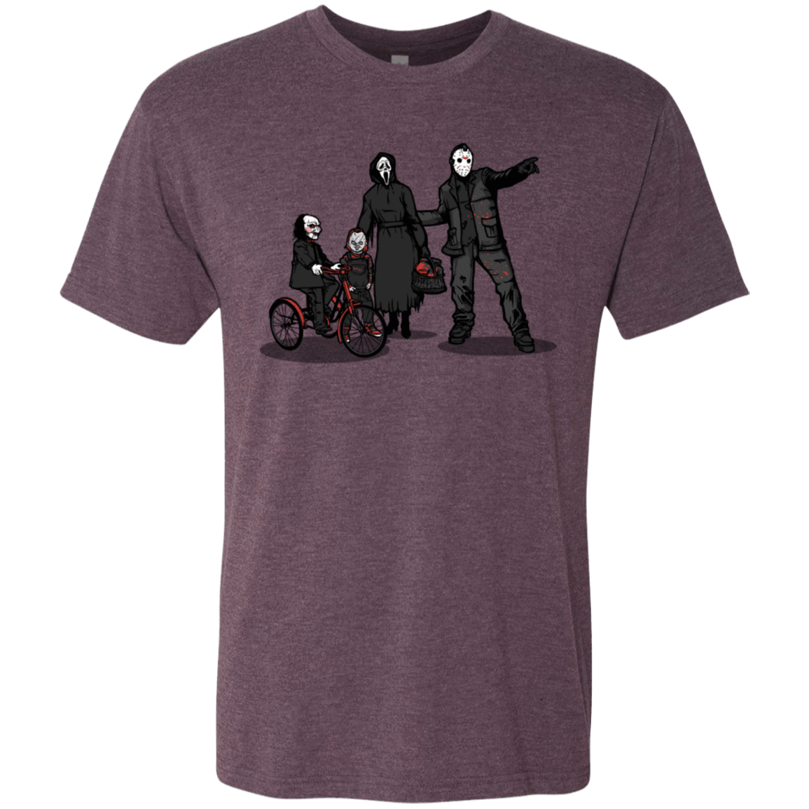 T-Shirts Vintage Purple / S Family Values Men's Triblend T-Shirt