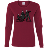 T-Shirts Cardinal / S Family Values Women's Long Sleeve T-Shirt