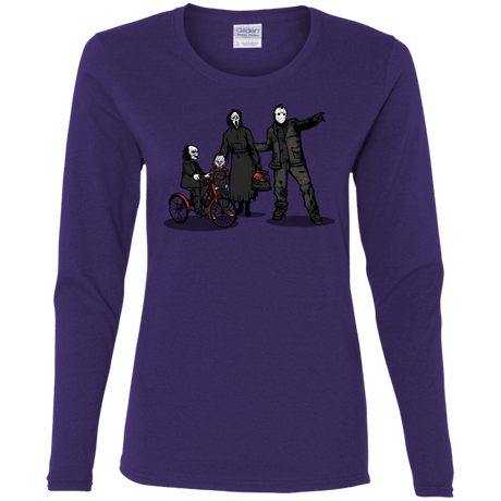 T-Shirts Purple / S Family Values Women's Long Sleeve T-Shirt