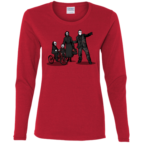 T-Shirts Red / S Family Values Women's Long Sleeve T-Shirt