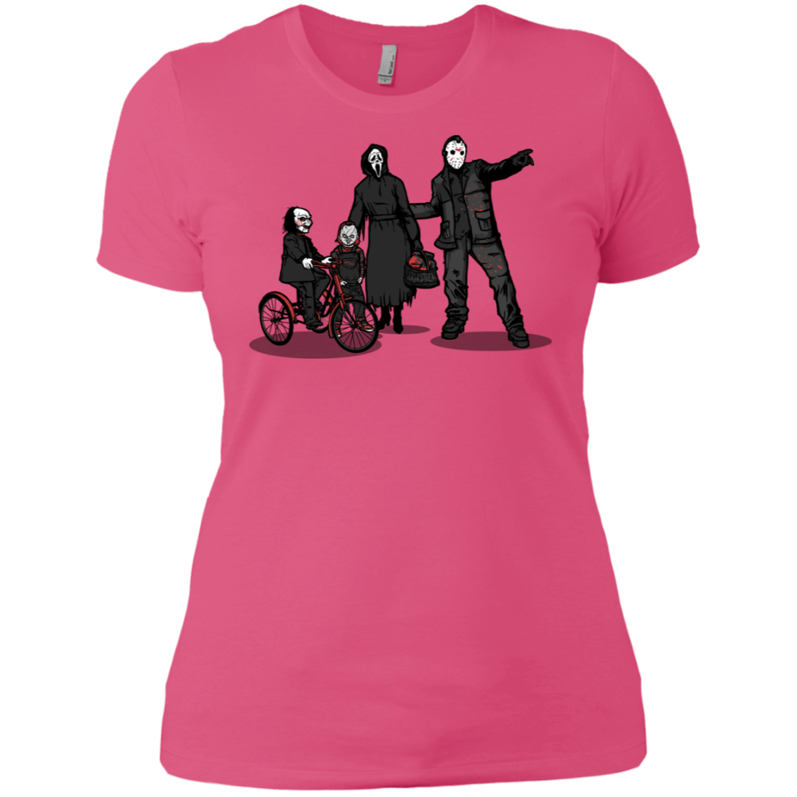 T-Shirts Hot Pink / X-Small Family Values Women's Premium T-Shirt