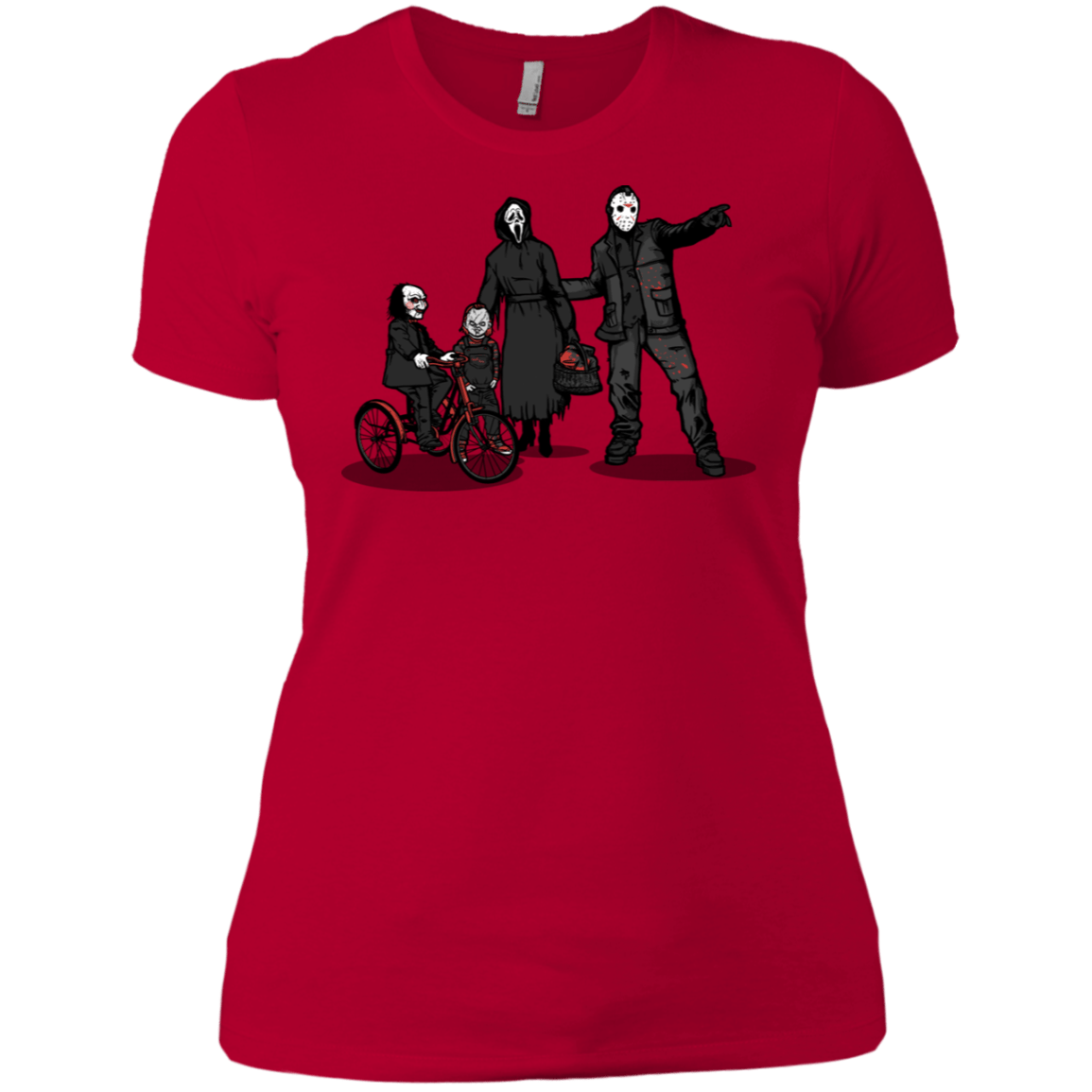 T-Shirts Red / X-Small Family Values Women's Premium T-Shirt