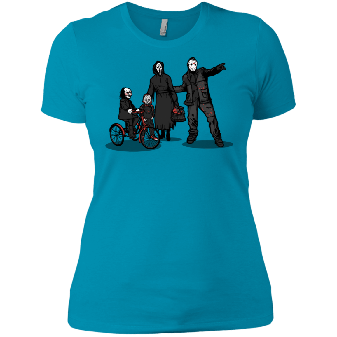 T-Shirts Turquoise / X-Small Family Values Women's Premium T-Shirt