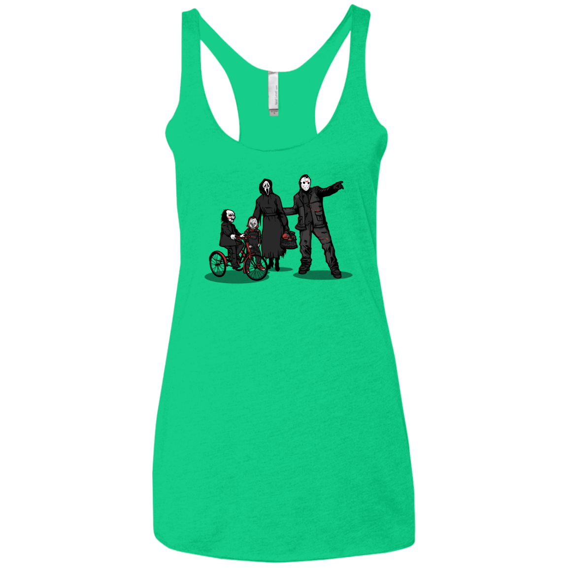 T-Shirts Envy / X-Small Family Values Women's Triblend Racerback Tank