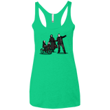 T-Shirts Envy / X-Small Family Values Women's Triblend Racerback Tank