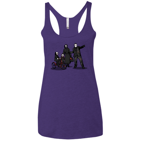 T-Shirts Purple Rush / X-Small Family Values Women's Triblend Racerback Tank