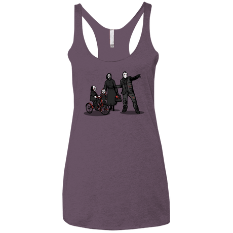 T-Shirts Vintage Purple / X-Small Family Values Women's Triblend Racerback Tank