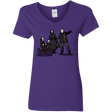 T-Shirts Purple / S Family Values Women's V-Neck T-Shirt