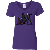 T-Shirts Purple / S Family Values Women's V-Neck T-Shirt