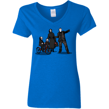 T-Shirts Royal / S Family Values Women's V-Neck T-Shirt