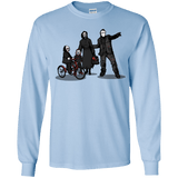 T-Shirts Light Blue / YS Family Values Youth Long Sleeve T-Shirt