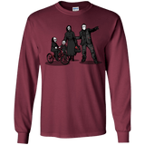 T-Shirts Maroon / YS Family Values Youth Long Sleeve T-Shirt