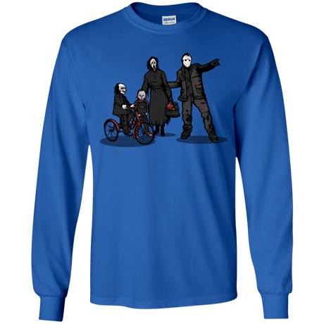 T-Shirts Royal / YS Family Values Youth Long Sleeve T-Shirt