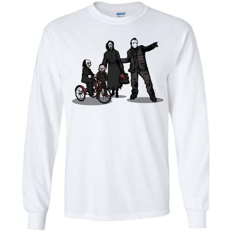 T-Shirts White / YS Family Values Youth Long Sleeve T-Shirt