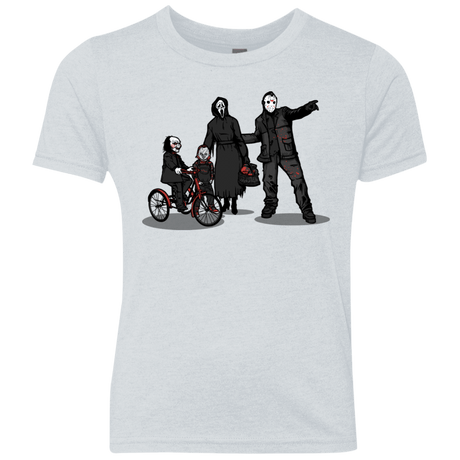 T-Shirts Heather White / YXS Family Values Youth Triblend T-Shirt