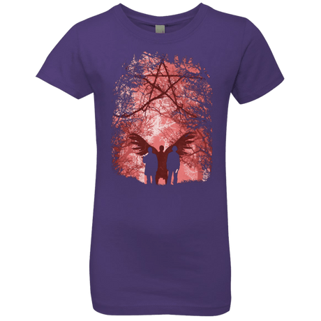 T-Shirts Purple Rush / YXS Famous Hunters Girls Premium T-Shirt