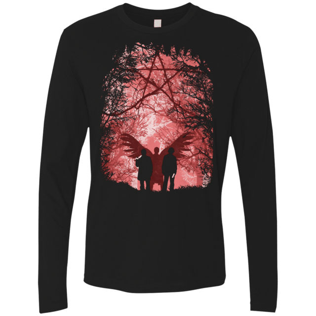 T-Shirts Black / Small Famous Hunters Men's Premium Long Sleeve