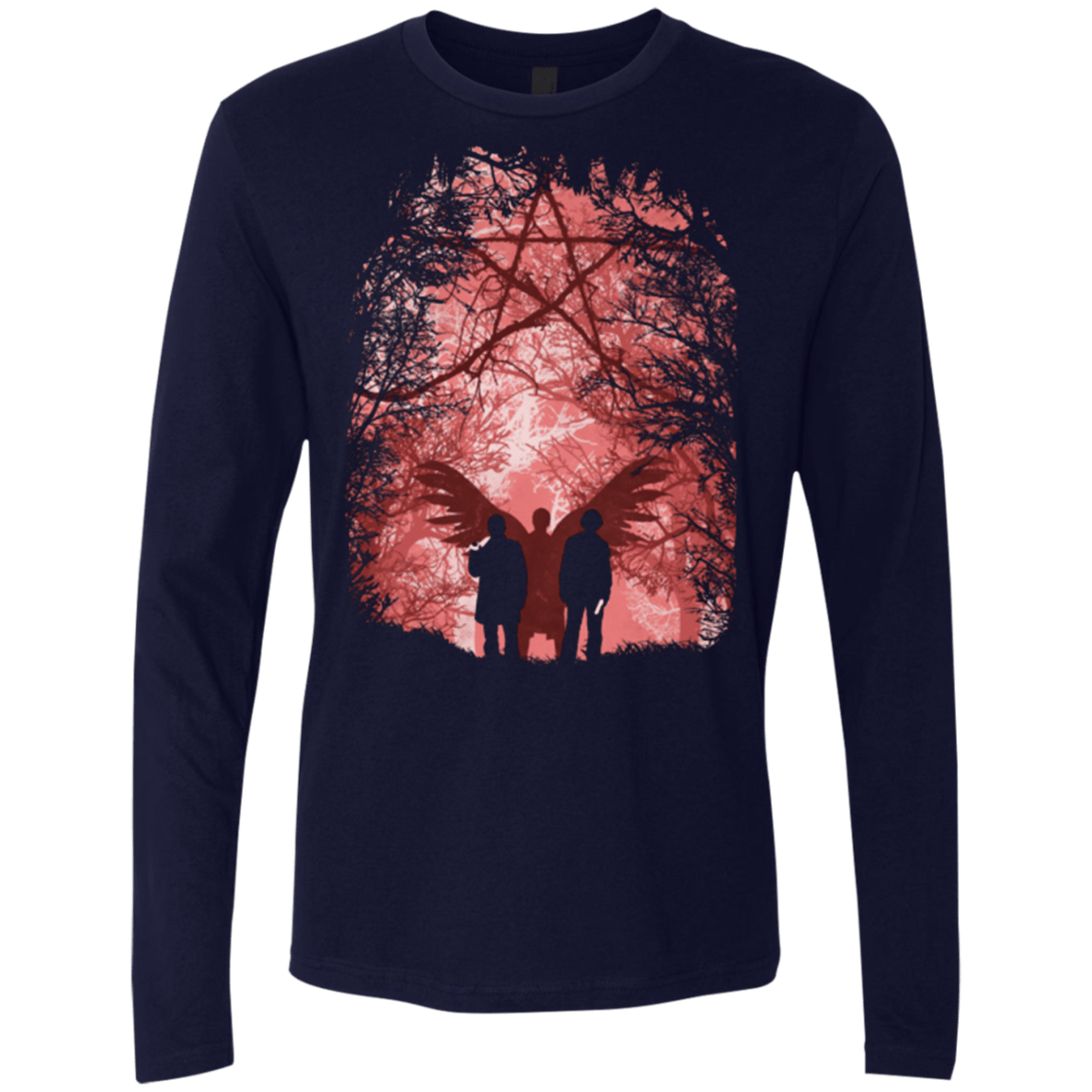 T-Shirts Midnight Navy / Small Famous Hunters Men's Premium Long Sleeve