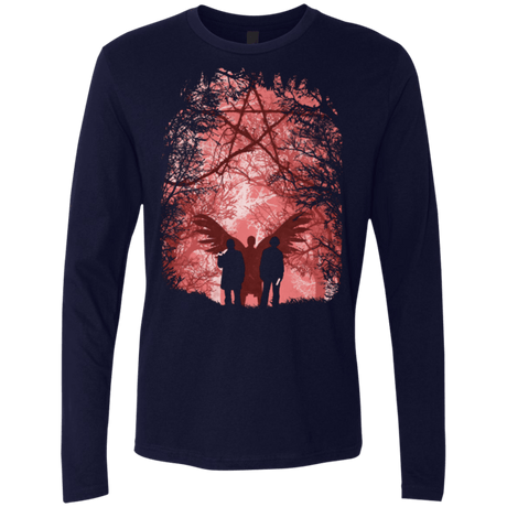 T-Shirts Midnight Navy / Small Famous Hunters Men's Premium Long Sleeve