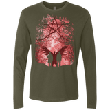 T-Shirts Military Green / Small Famous Hunters Men's Premium Long Sleeve