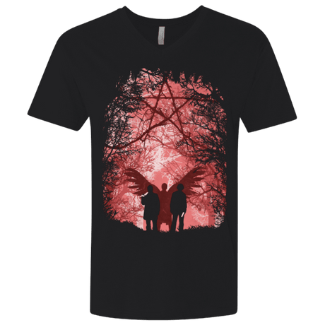 T-Shirts Black / X-Small Famous Hunters Men's Premium V-Neck