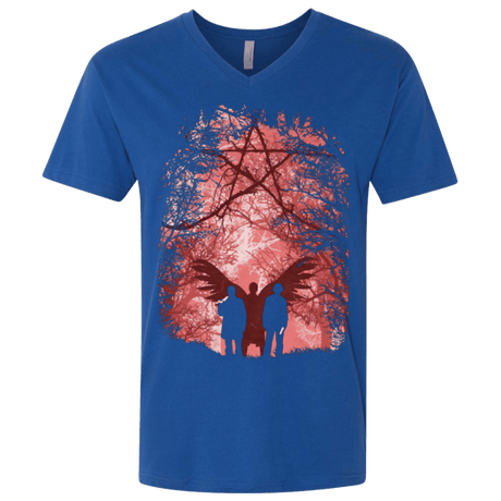 T-Shirts Royal / X-Small Famous Hunters Men's Premium V-Neck