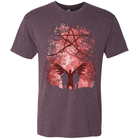 T-Shirts Vintage Purple / Small Famous Hunters Men's Triblend T-Shirt