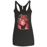T-Shirts Vintage Black / X-Small Famous Hunters Women's Triblend Racerback Tank