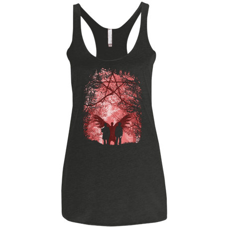 T-Shirts Vintage Black / X-Small Famous Hunters Women's Triblend Racerback Tank