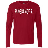 T-Shirts Cardinal / Small Fangbanger Men's Premium Long Sleeve