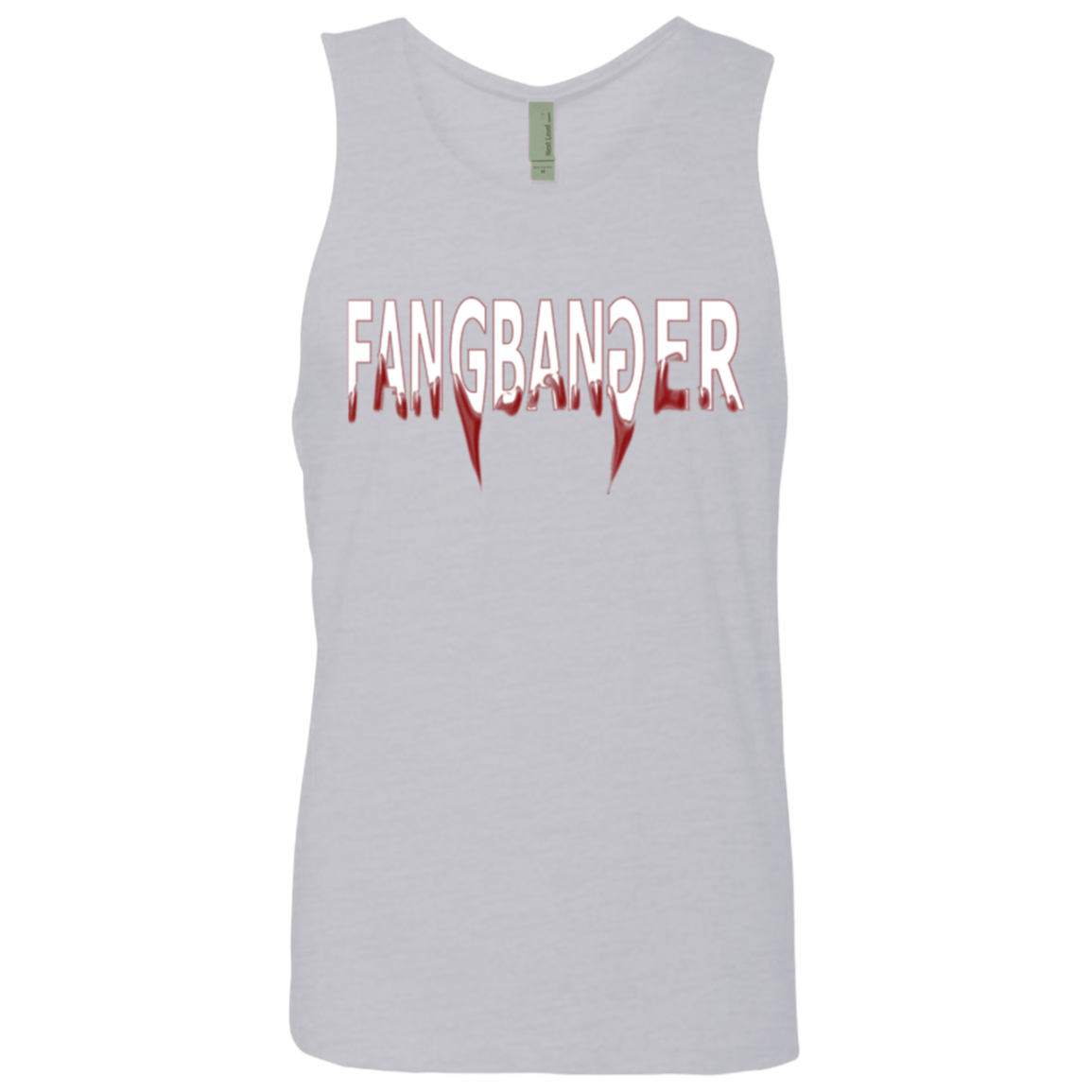T-Shirts Heather Grey / Small Fangbanger Men's Premium Tank Top