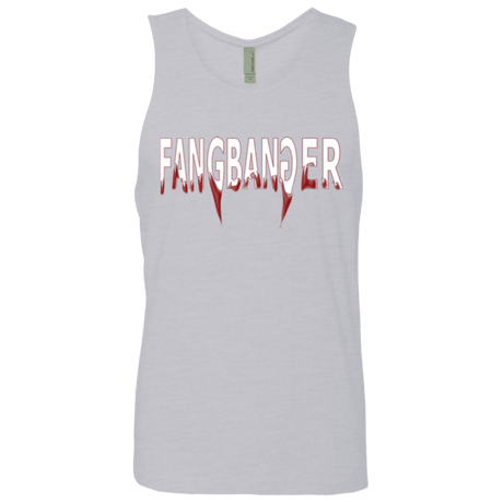T-Shirts Heather Grey / Small Fangbanger Men's Premium Tank Top