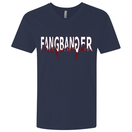 T-Shirts Midnight Navy / X-Small Fangbanger Men's Premium V-Neck