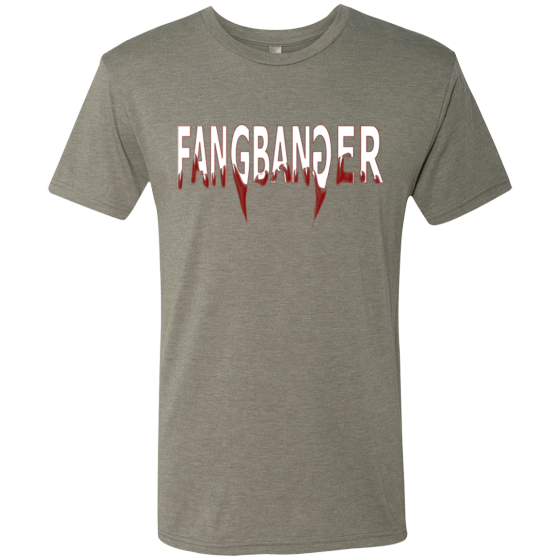 T-Shirts Venetian Grey / Small Fangbanger Men's Triblend T-Shirt