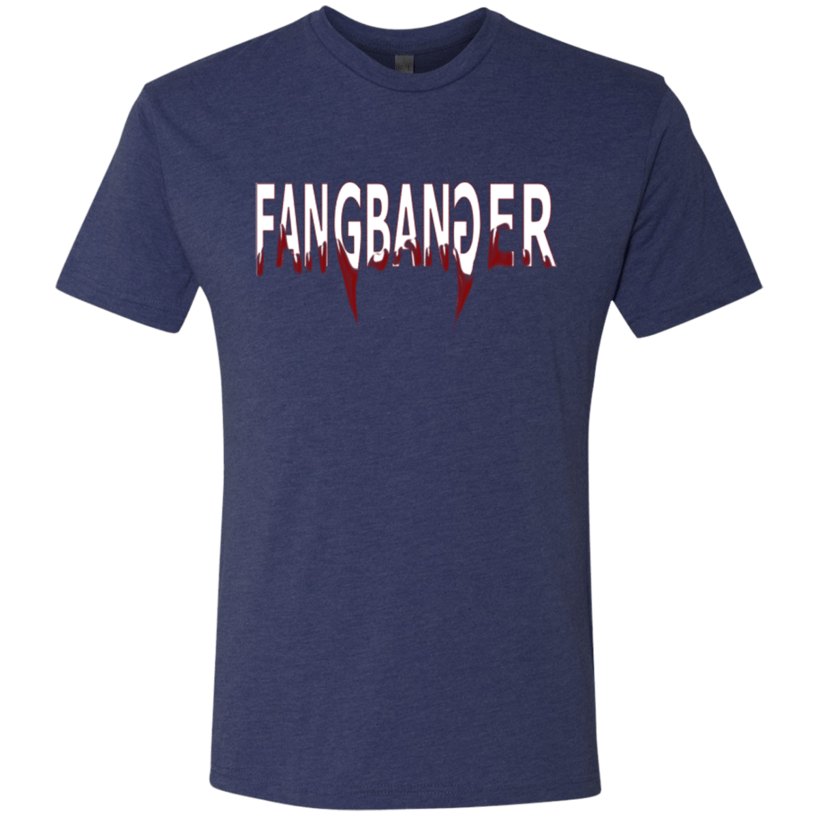 T-Shirts Vintage Navy / Small Fangbanger Men's Triblend T-Shirt