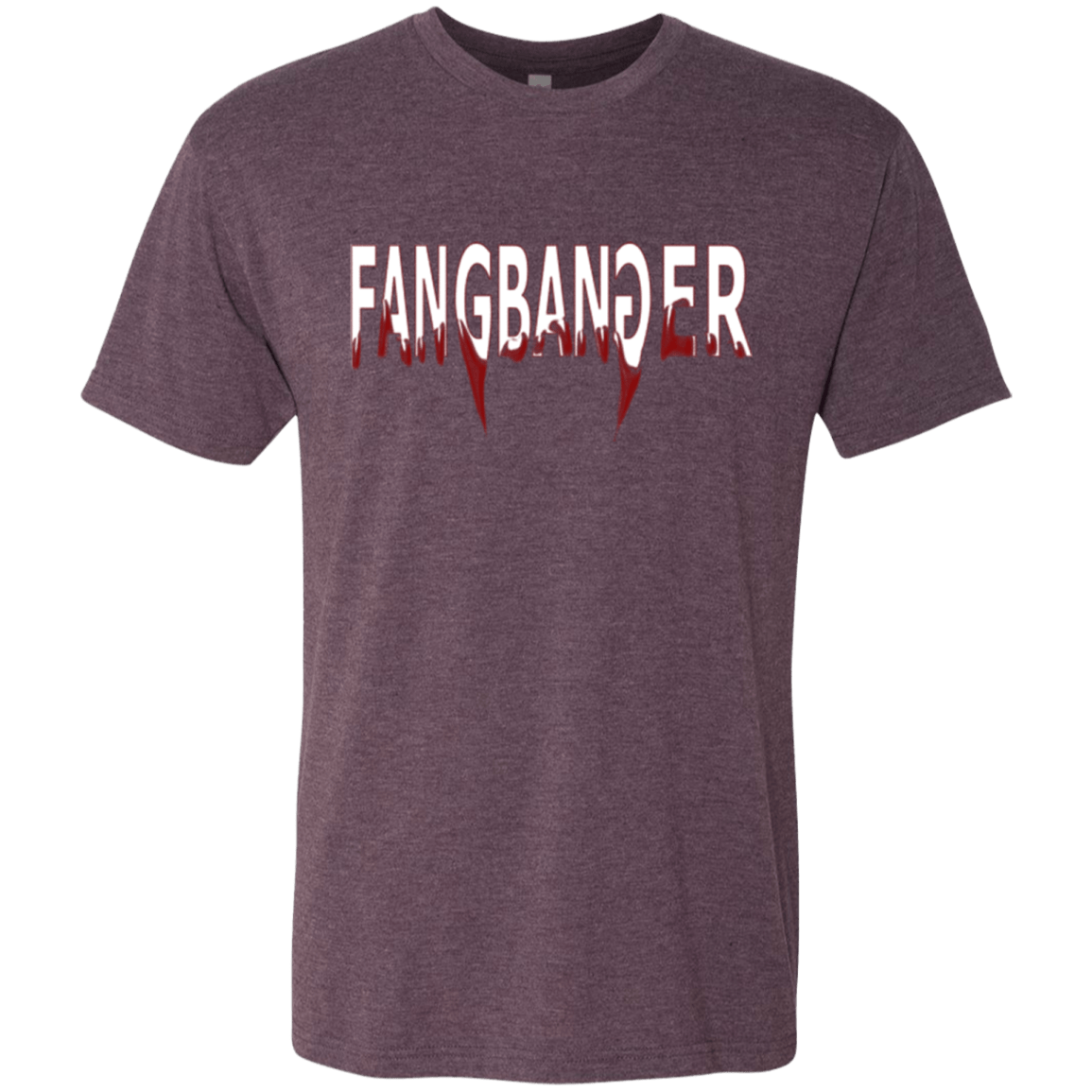 T-Shirts Vintage Purple / Small Fangbanger Men's Triblend T-Shirt