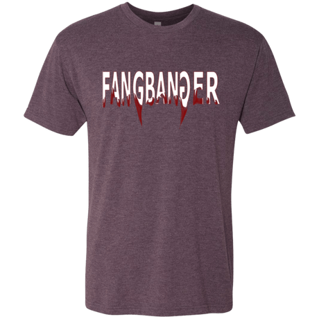 T-Shirts Vintage Purple / Small Fangbanger Men's Triblend T-Shirt