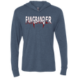T-Shirts Indigo / X-Small Fangbanger Triblend Long Sleeve Hoodie Tee