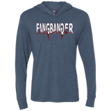 T-Shirts Indigo / X-Small Fangbanger Triblend Long Sleeve Hoodie Tee