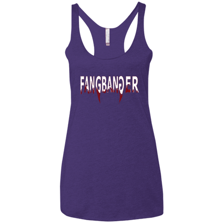 T-Shirts Purple / X-Small Fangbanger Women's Triblend Racerback Tank
