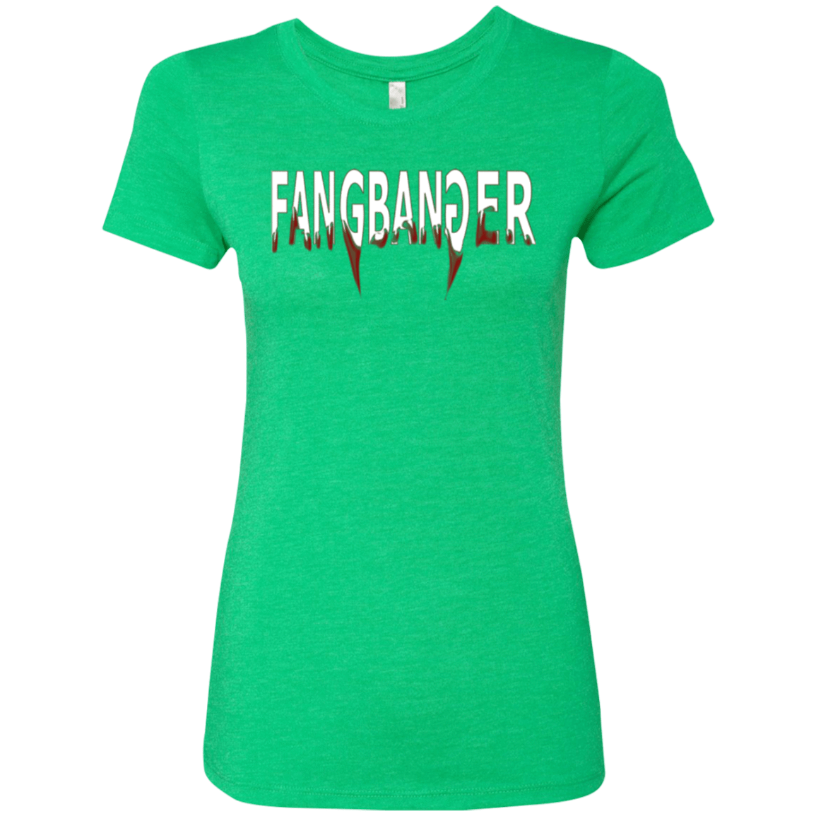 T-Shirts Envy / Small Fangbanger Women's Triblend T-Shirt