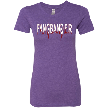 T-Shirts Purple Rush / Small Fangbanger Women's Triblend T-Shirt