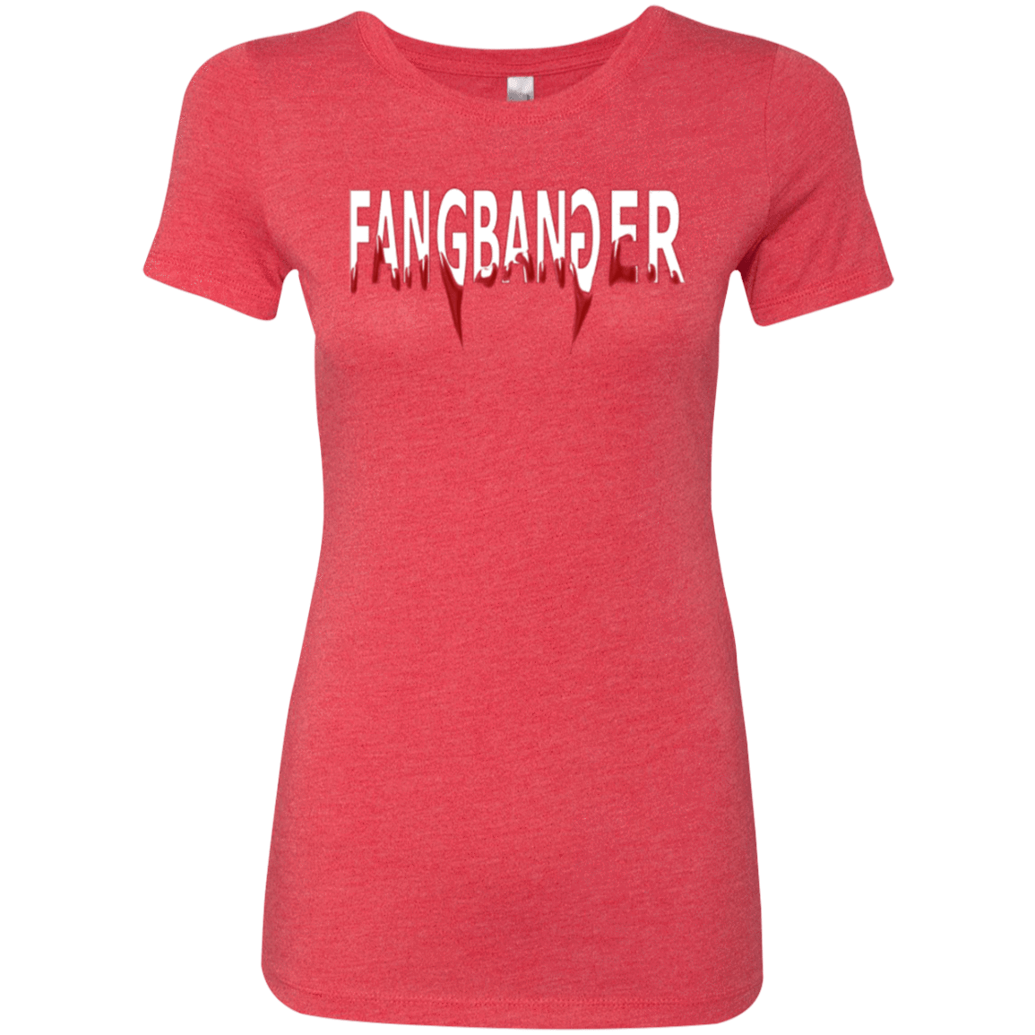 T-Shirts Vintage Red / Small Fangbanger Women's Triblend T-Shirt