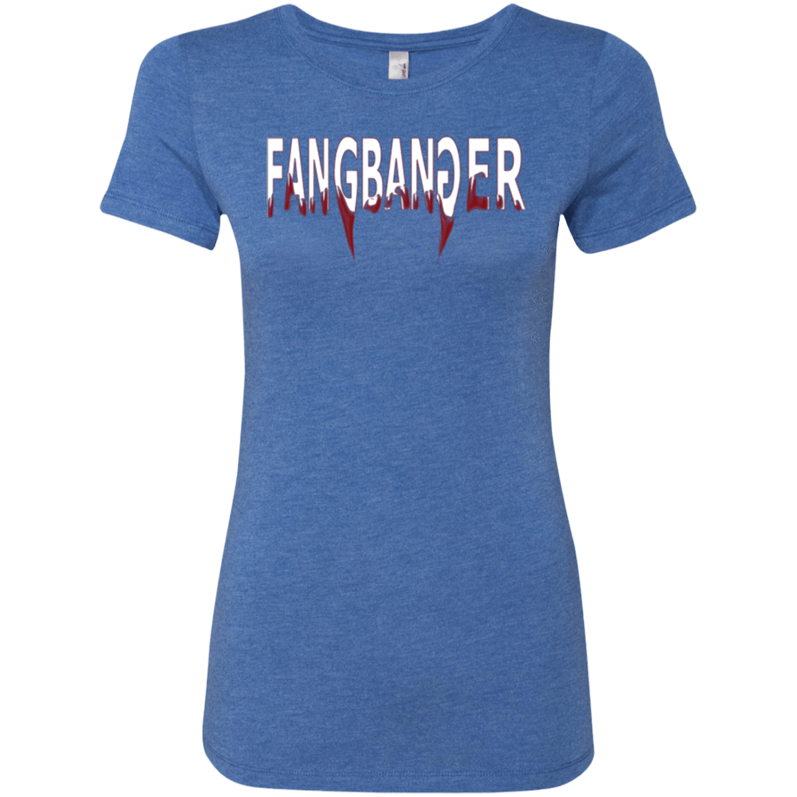 T-Shirts Vintage Royal / Small Fangbanger Women's Triblend T-Shirt