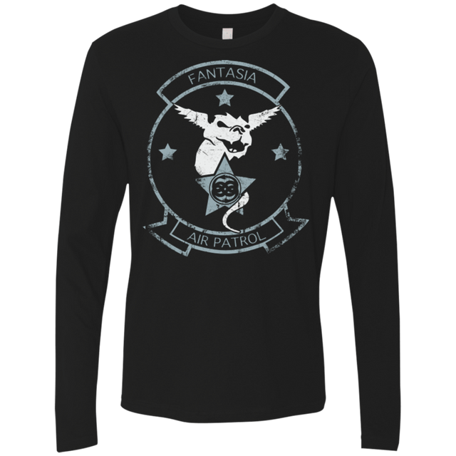 T-Shirts Black / Small Fantasia Air Patrol Men's Premium Long Sleeve