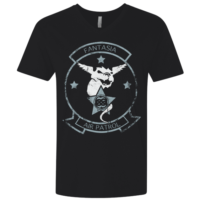 T-Shirts Black / X-Small Fantasia Air Patrol Men's Premium V-Neck