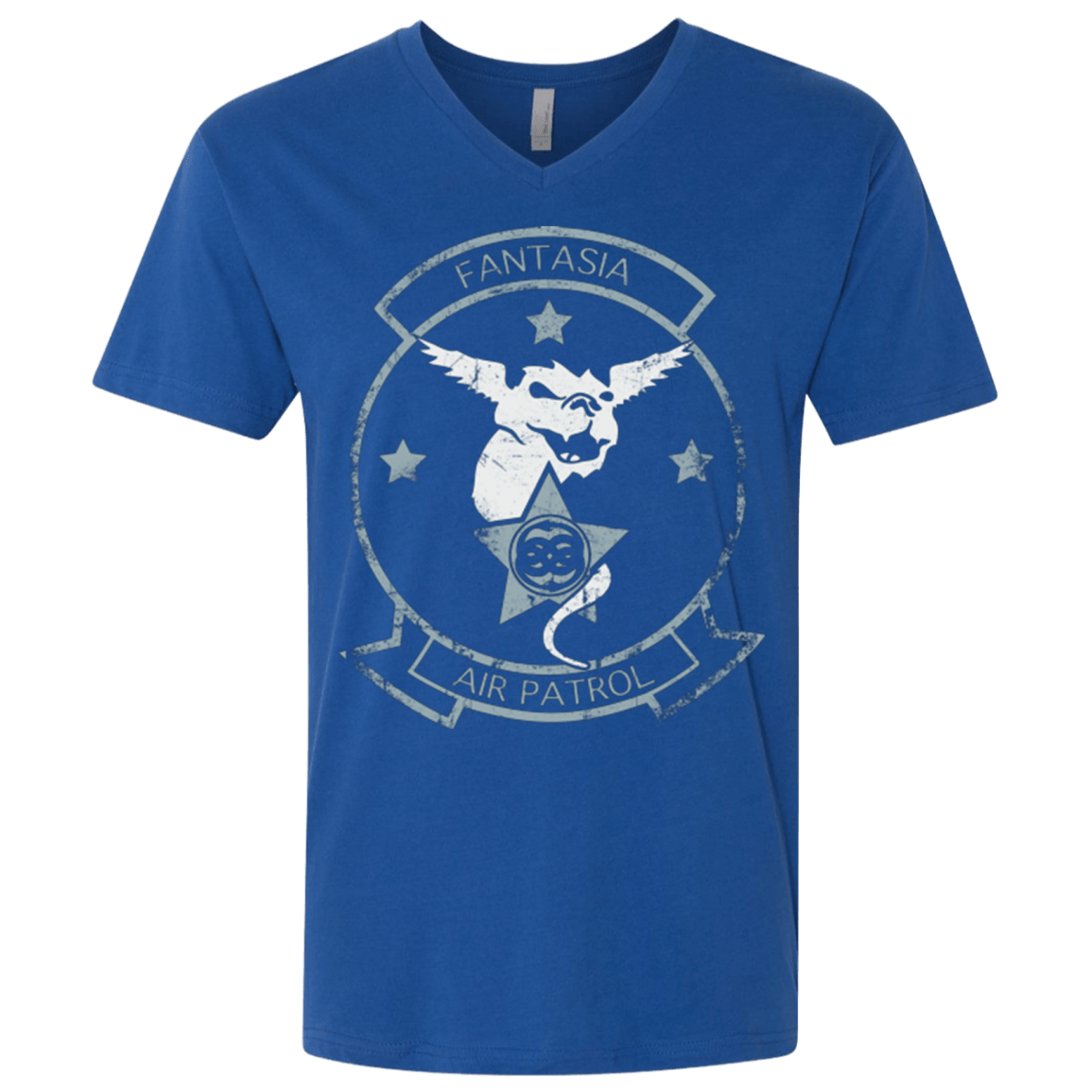 T-Shirts Royal / X-Small Fantasia Air Patrol Men's Premium V-Neck