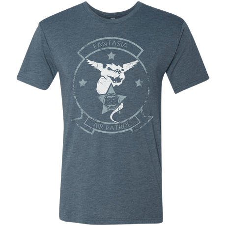T-Shirts Indigo / Small Fantasia Air Patrol Men's Triblend T-Shirt