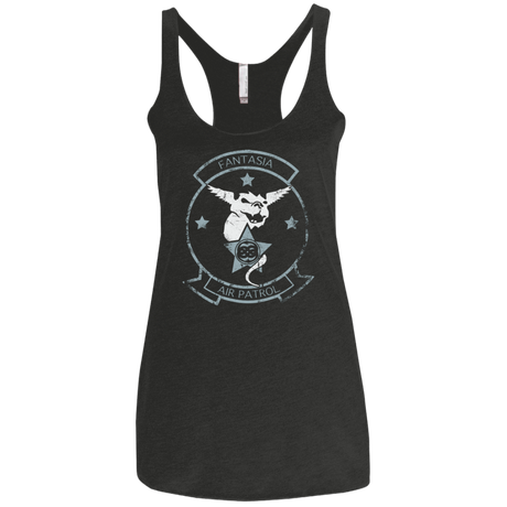 T-Shirts Vintage Black / X-Small Fantasia Air Patrol Women's Triblend Racerback Tank